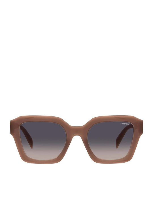 Levi's Sunglasses Brown with Acetate Frame & Blue Lens