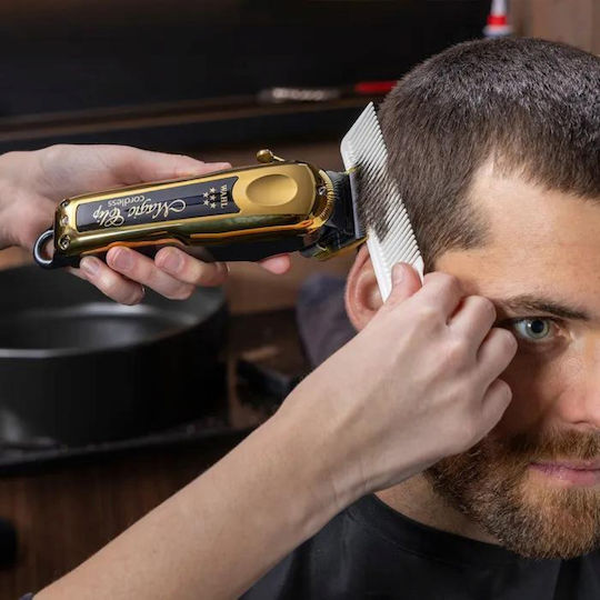 Wahl Professional Magic Clip Cordless 5 Star Επαγγελματική Επαναφορτιζόμενη Κουρευτική Μηχανή Χρυσή 08148-716