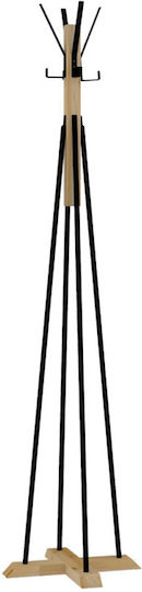 Pakketo Myra Metallic Black Freestanding Coat Rack Pakketo Myra Metallic Black Freestanding Coat Rack