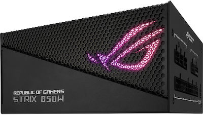 Asus ROG Strix Aura Edition 850W Schwarz Computer-Netzteil Vollständig modular 80 Plus Gold