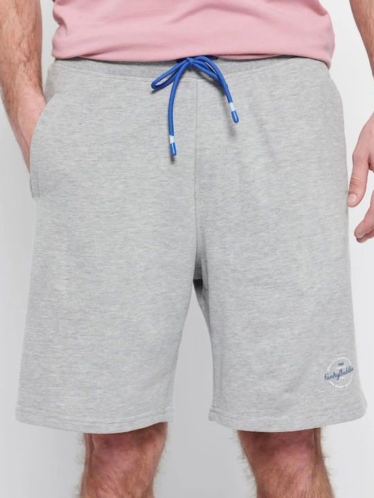 FBM007-05003 Men's Athletic Shorts Gray