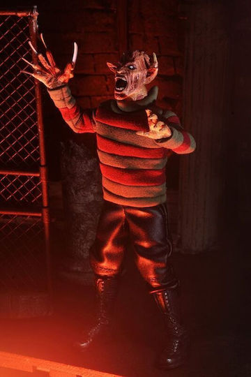 Neca New Nightmare: Freddy Krueger Retro Φιγούρα Δράσης 20εκ.