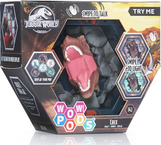 Wow!Stuff Jurassic World: T-Rex Φιγούρα Δράσης 11εκ.