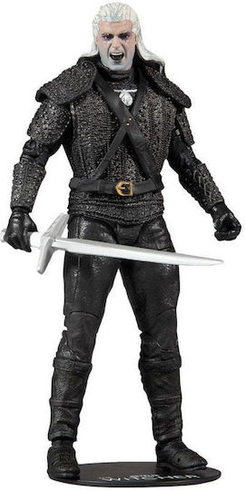 Mcfarlane Toys The Witcher: Geralt of Rivia (Kikimora Battle): Geralt of Rivia (Kikimora Battle) Action Figure height 18cm