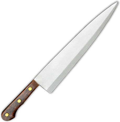 Trick Or Treat Studios Halloween Butcher Knife Replica Length 44cm Scale 1:1