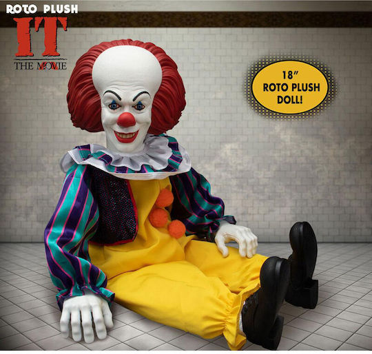 Mezco Toys It: Pennywise Plush 1990 Φιγούρα Δράσης 46εκ.