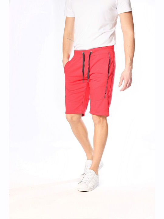 Paco & Co Sportliche Herrenshorts Rot