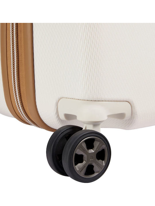Delsey Chatelet Air 2.0 Medium Hard Beige Suitcase with 4 Wheels Height 66.5cm