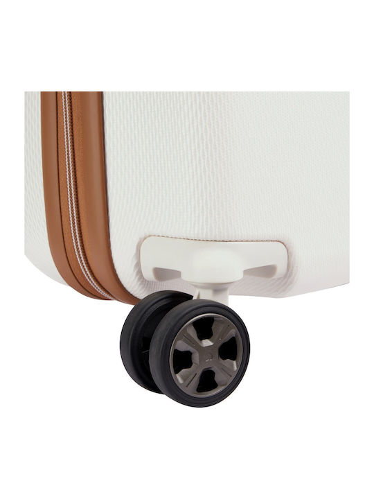 Delsey Chatelet Air 2.0 Slim Βαλίτσα Ταξιδίου Καμπίνας Σκληρή Μπεζ με 4 Ρόδες Ύψους 55εκ.