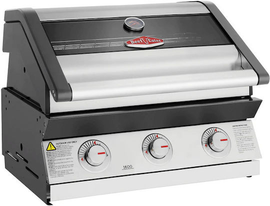 Beef Eater 1600S Series Gasgrill Rost mit 3 cm 15.9kW