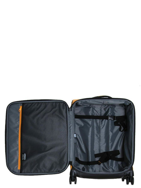 Samsonite Ecodiver Βαλίτσα Ταξιδίου Καμπίνας Υφασμάτινη Κίτρινη με 4 Ρόδες Ύψους 55εκ.