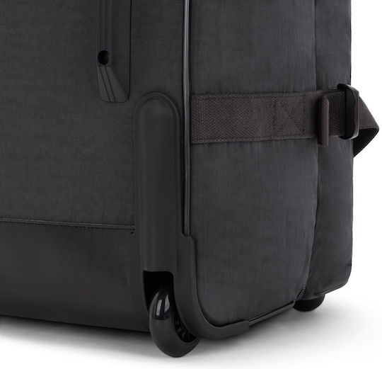 Kipling Teagan Σακ Βουαγιάζ 74lt Μαύρο με Ρόδες Υφασμάτινο Μ66xΠ35xΥ38εκ.