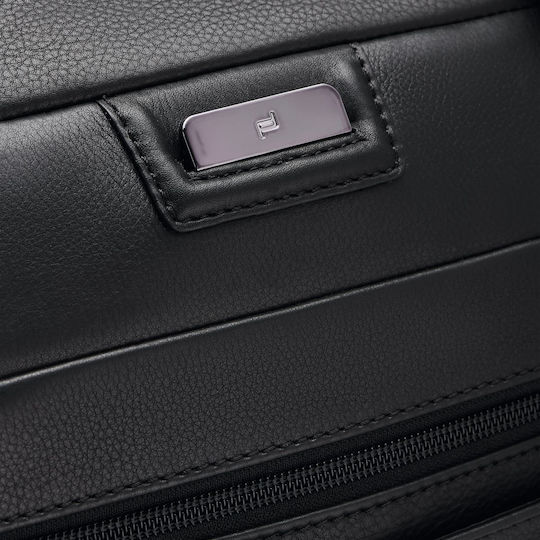 Porsche Design Roadster Σακ Βουαγιάζ Μαύρο από Δέρμα Μ51xΠ24xΥ35εκ.