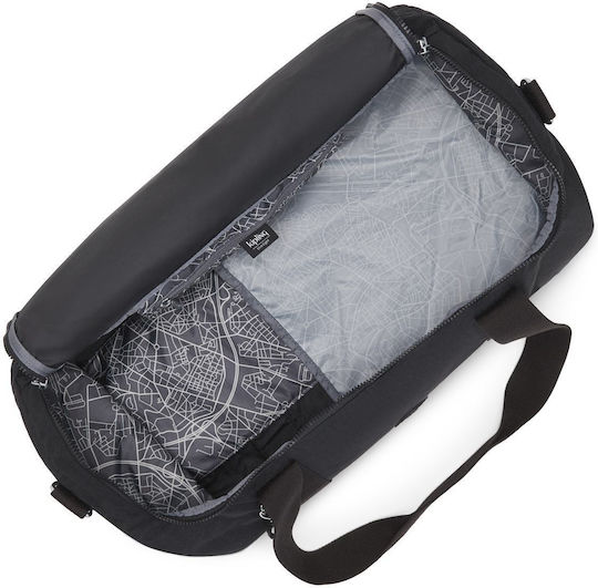 Kipling Argus Σακ Βουαγιάζ Μαύρο Υφασμάτινο Μ53xΠ29xΥ29εκ.