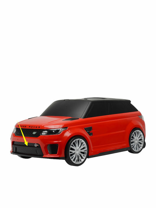 Dongguan Rover SVR 3123 Παιδική Βαλίτσα Ταξιδίου Καμπίνας Σκληρή Κόκκινη με 4 Ρόδες Ύψους 54.8εκ.