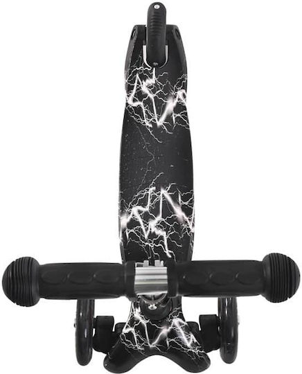 Lorelli Kids Foldable Scooter Mini Black Flash 2-Wheel for 3+ Years Black