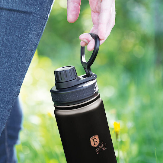 Berlinger Haus Black Rose Collection Bottle Thermos Stainless Steel 540ml Black with Mouthpiece