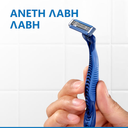 Gillette Blue 3 Plus Comfort Razoare de unică folosință cu 3 lame și bandă lubrifiantă 6buc