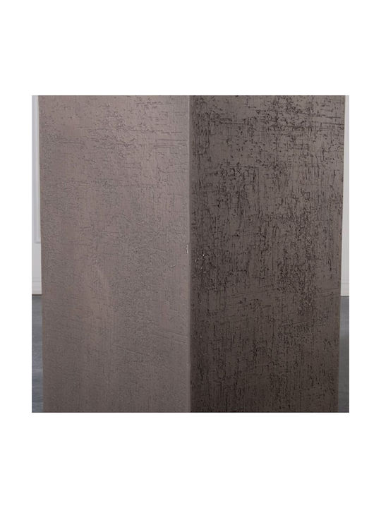 Supergreens Golden Γλάστρα Πήλινη Καφέ 43x43x75εκ.