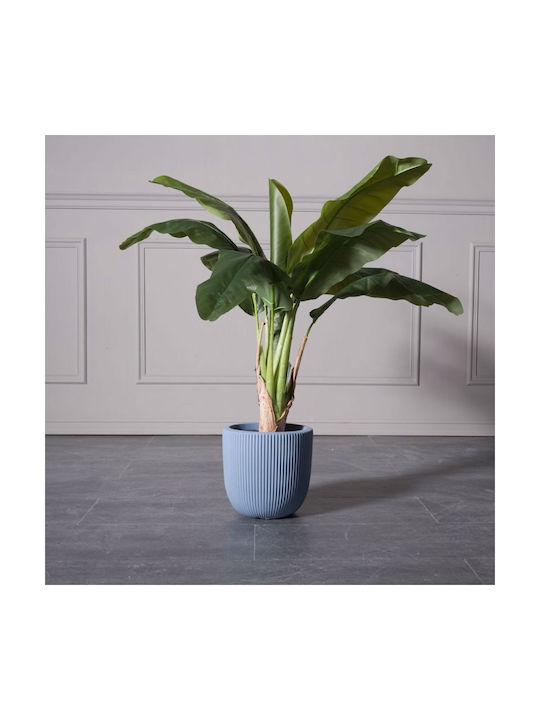 Supergreens Stripe S Κασπώ Κεραμικό Μπλε 24x24x23εκ.