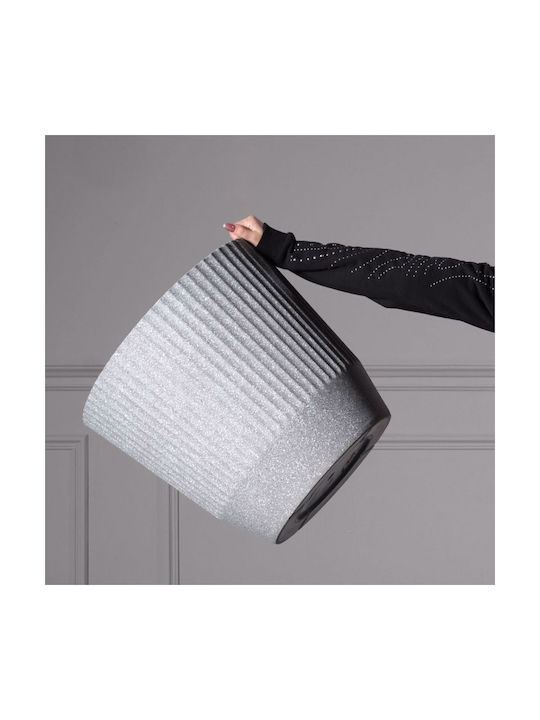 Supergreens Terazzo Planter Plastic Gray 45x45x40.5cm.