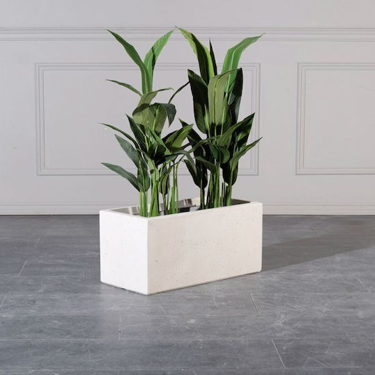 Supergreens Dusty Planter Box Ceramică Bej 60x30x30cm.