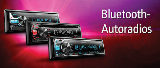 Kenwood KDC-BT640U Auto-Audiosystem 1 DIN Bluetooth USB