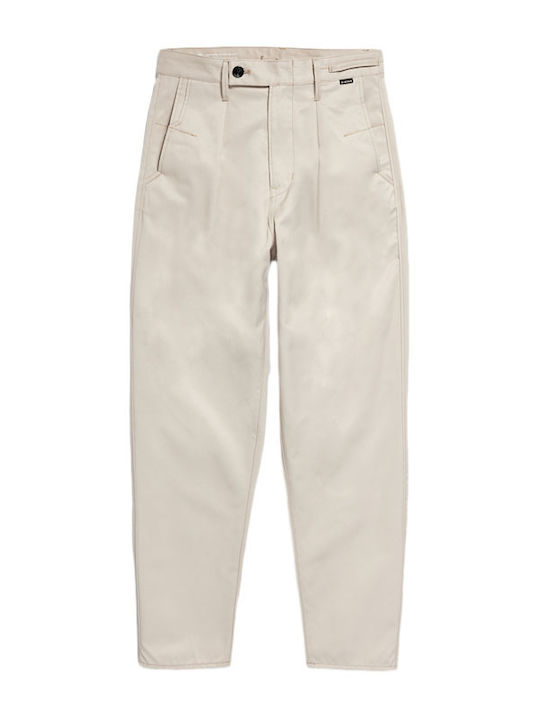 Worker Ανδρικό Παντελόνι Chino Relaxed Fit Μπεζ