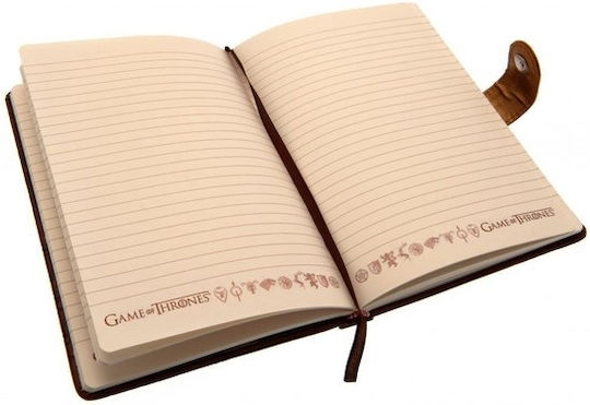 Pyramid International Game of Thrones Notebook A5 Ruled Brown