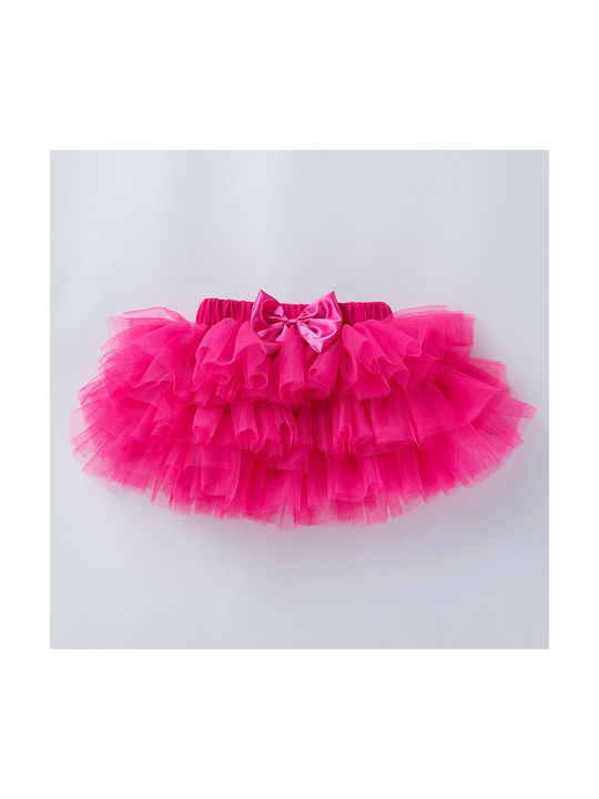 Tutu-Rock für Kinder - Fuchsia