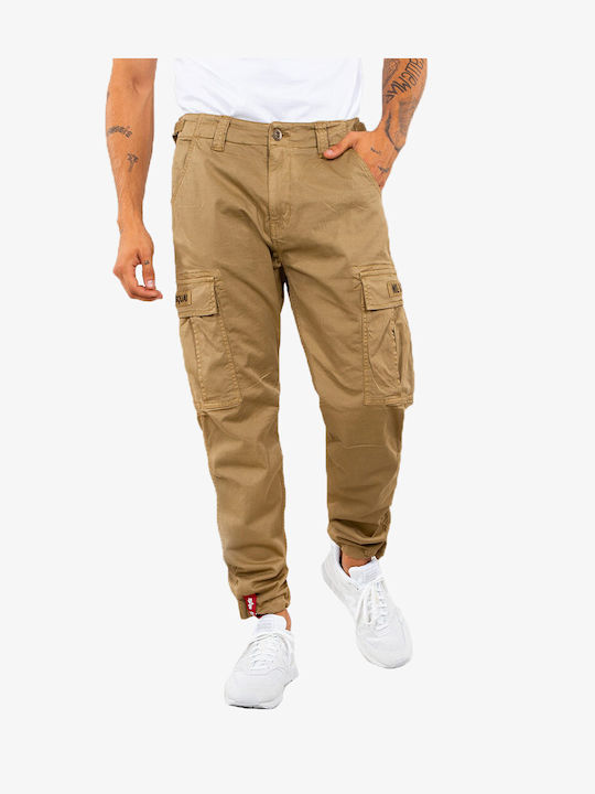 Alpha Industries Herrenhose Cargo Khaki