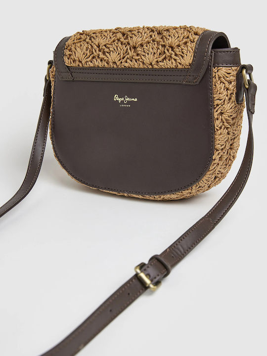 Pepe Jeans Jade Women's Bag Crossbody Brown