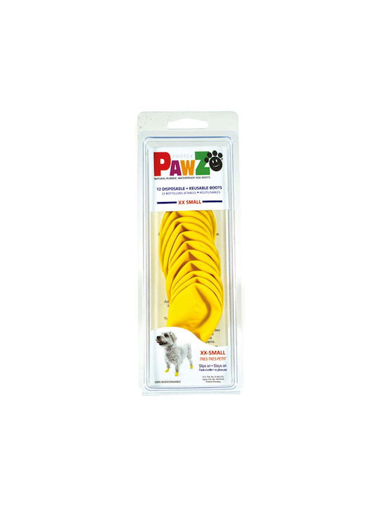 Pawz Pawz Shoes Dog Yellow in Yellow Color