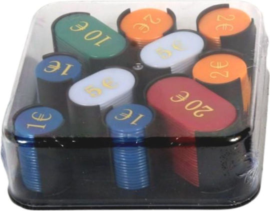 Set 200 Numbered Poker Chips