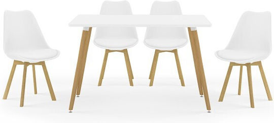 Sufragerie Bueno 5buc White 120x80buc