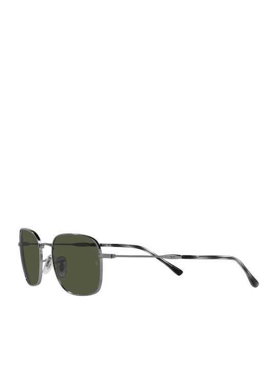 Ray Ban Unisex Ochelari de soare cu Argintiu Cadru și Gri Degradati Lentilă
