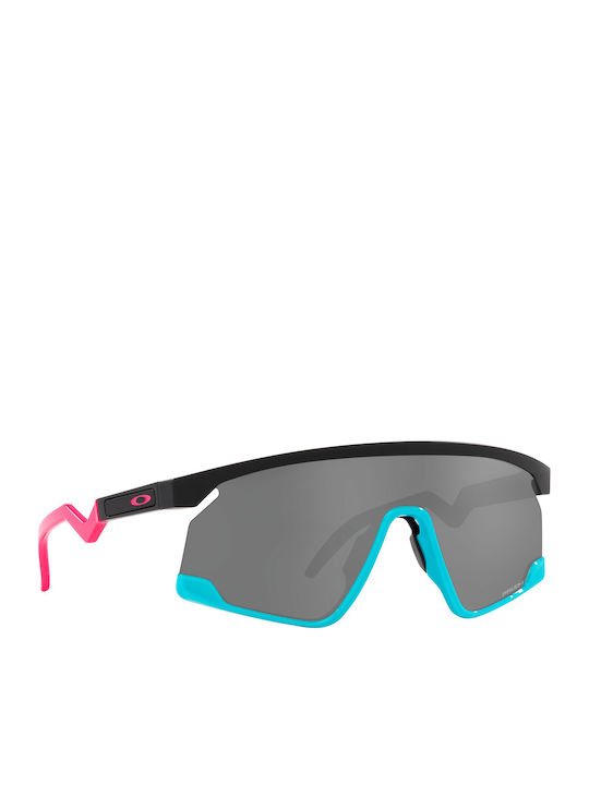 Oakley Bxtr Unisex Sunglasses with Multicolour Plastic Frame and Black Lens OO9280-05