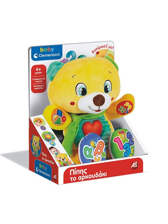 Baby Clementoni Easter Candle with Toy Pipi the Little Bear for 6 Years Baby Clementoni