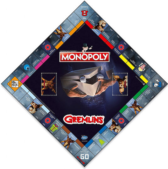 Board Game Monopoly - Gremlins for 2-6 Players 12+ Years Old (EN) Winning Moves