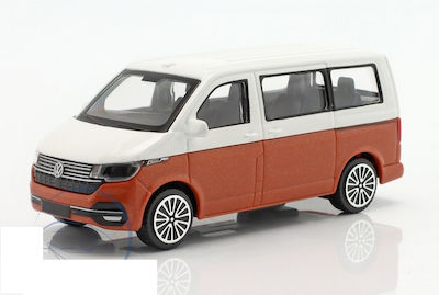 Bburago Car 1:43 Volkswagen VW T6.1 Transporter Red for 3++ Years