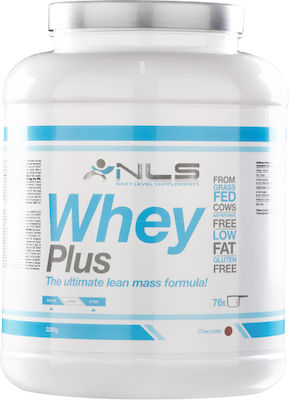 NLS Whey Plus Whey Protein Gluten Free with Flavor Hazelnut 2.28kg