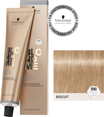 Schwarzkopf BlondMe Bond Enforcing White Blending Haarfarbe Biscuit 60ml