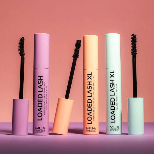 MUA Loaded Lash XL Waterproof Mascara for volume Black 8ml