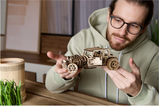 Ugears Παιχνίδι Κατασκευών Ξύλινo Αυτοκίνητο Furious Mouse