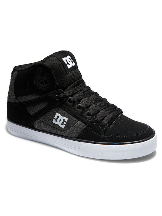 DC Pure High Top WC Bărbați Sneakers Negre