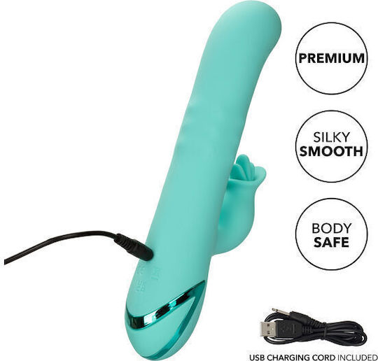 Calexotics Bel Air Bombshell Vibrator Kaninchen 12.75cm Light Green