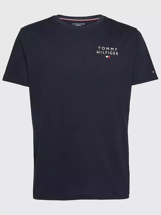 Ανδρική Φανέλα Κοντομάνικη σε Navy Μπλε Χρώμα