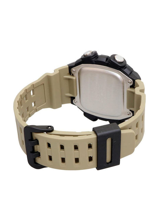 Casio Standard Ρολόι Μπαταρίας με Καουτσούκ Λουράκι