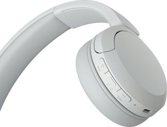 Sony WH-CH520 Wireless Bluetooth On Ear Headphones with 50 Hours Playing Time and Quick Charge White