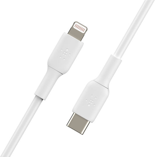 Belkin USB-C to Lightning Cable White 2m (CAA003BT2MWH)